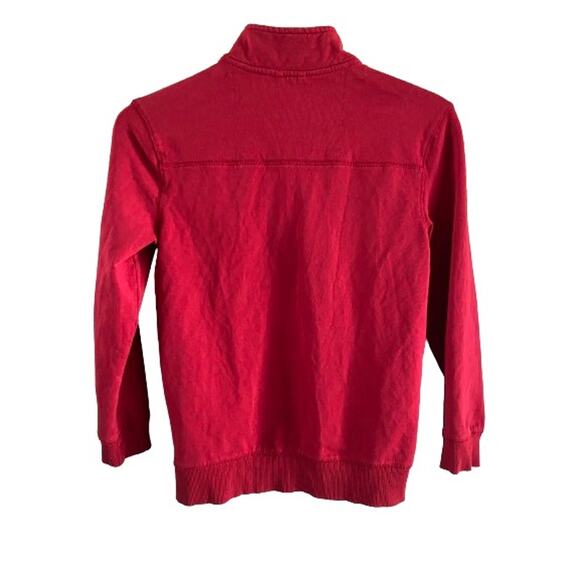 Kids Tommy Bahama Red 1/4 Zip Sweatshirt Sz L 10-12 - Picture 2 of 7